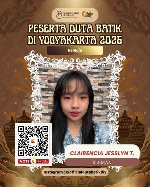 clairencia jesslyn tanujaya 