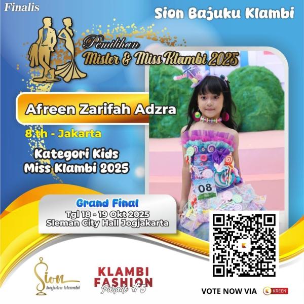 Afreen Zarifah Adzra